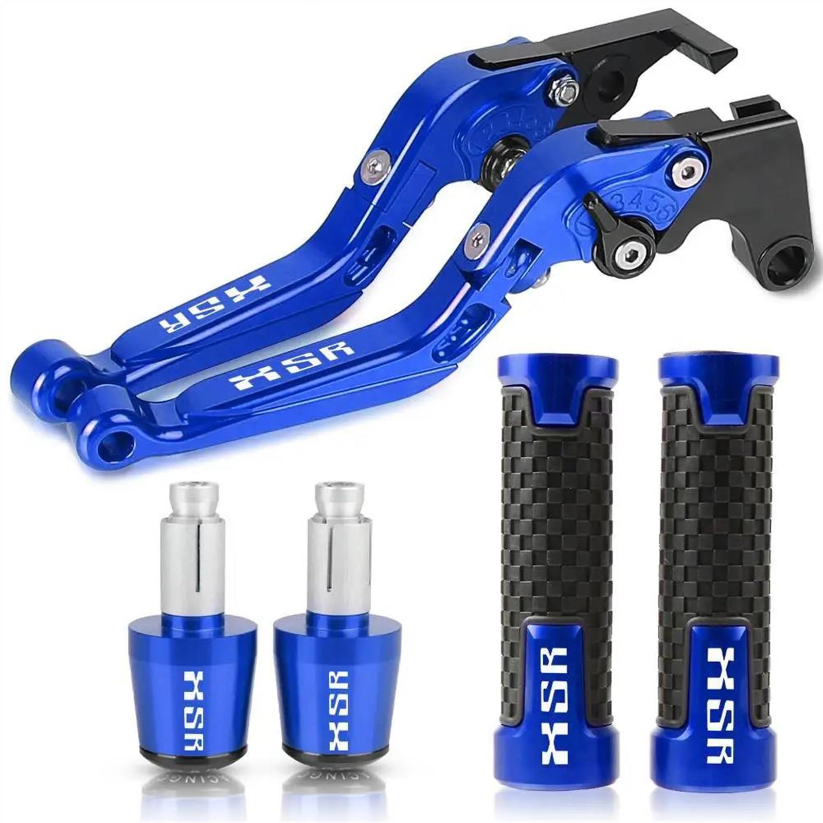 Leviers de frein moto réglables et poignées pour Yamaha XSR 700 900 ABS 2016-2018