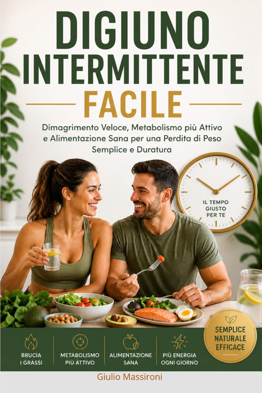 Digiuno Intermittente Facile: Dimagrimento Veloce, Metabolismo più Attivo e Alimentazione Sana per una Perdita di Peso Semplice e Duratura