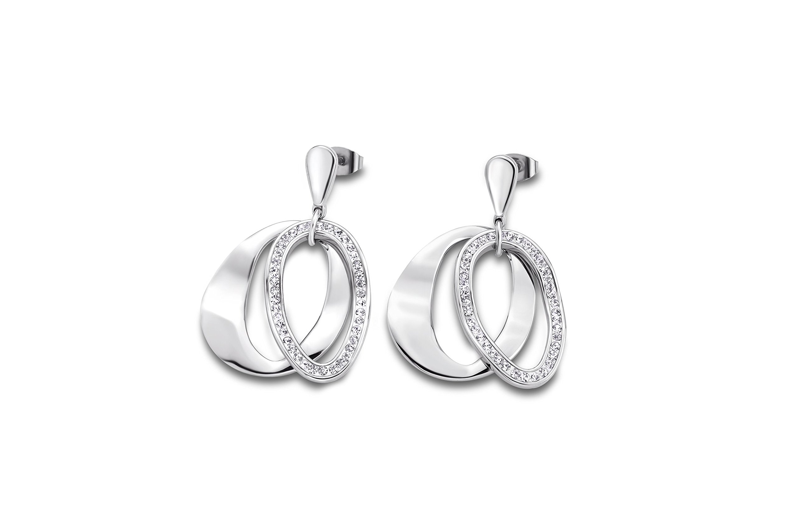 Lotus - Boucles d'oreilles - Acier inoxydable-LS1672-4/1