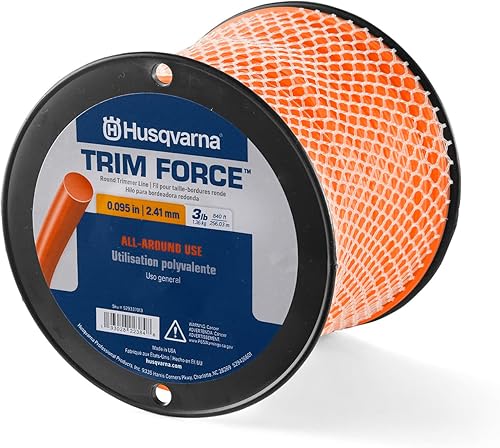 Miniatura 2 de Husqvarna 529337013 Trim Force Round String Trimmer Line, Naranja