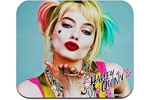 Birds of Prey Harley Quinn Blowing Kisses Mouse Pad