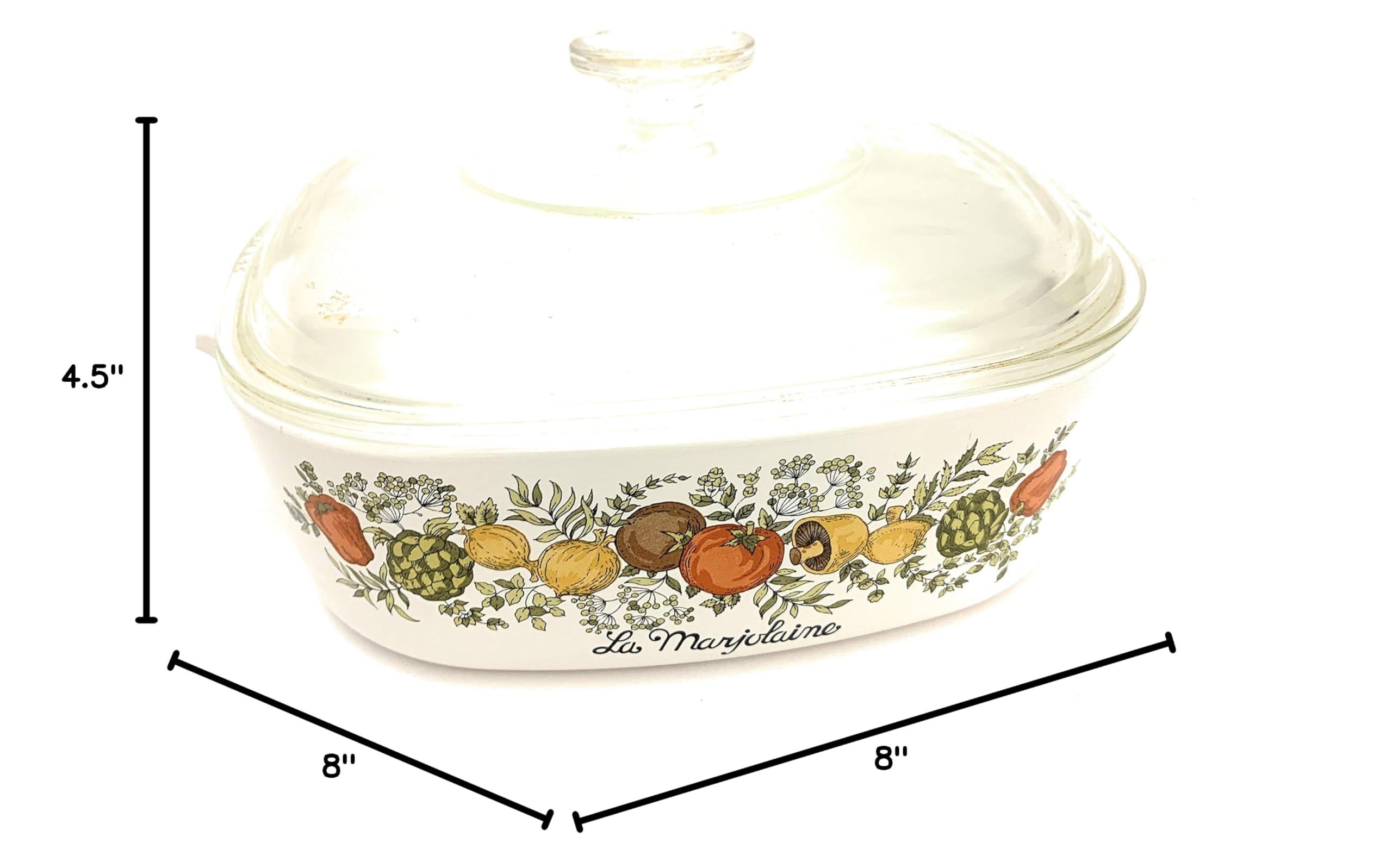 Corningware Casserole Dish Corningware Spice Of Life Pattern