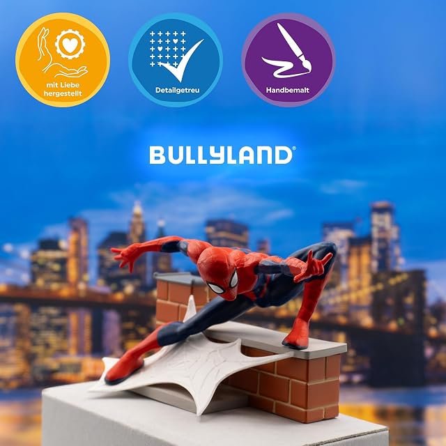 Foto 5 de 6 de Bullyland - Spider-Man del Verso de Marvel Spider, Figura de Juguete, decoración y pequeño Regalo para niños…
