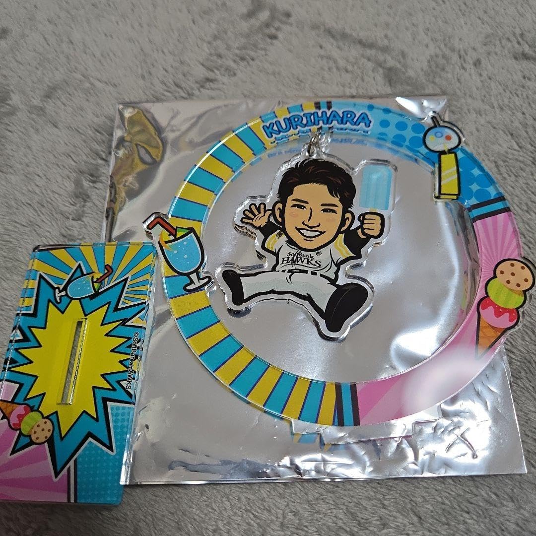 ソフトバンクホークス 若鷹 アクスタ アクリルスタンド 栗原 若鷹