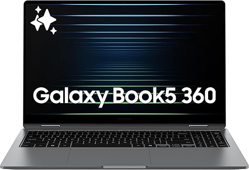 Miniatura 20 de Samsung PC Galaxy Book5 Pro 360 Copilot+ de 16 pulgadas, portátil empresarial AI, Windows 11 Pro, procesador Intel Core Ultra 7 258V, pantalla