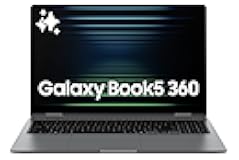 15.6” Galaxy Book5 360 Copilot AI Laptop PC Computer, FHD AMOLED Touchscreen, 16GB / 512GB, Dolby Atmos Quad Speakers, All-Day Battery Life, NP750QHA-KA1US