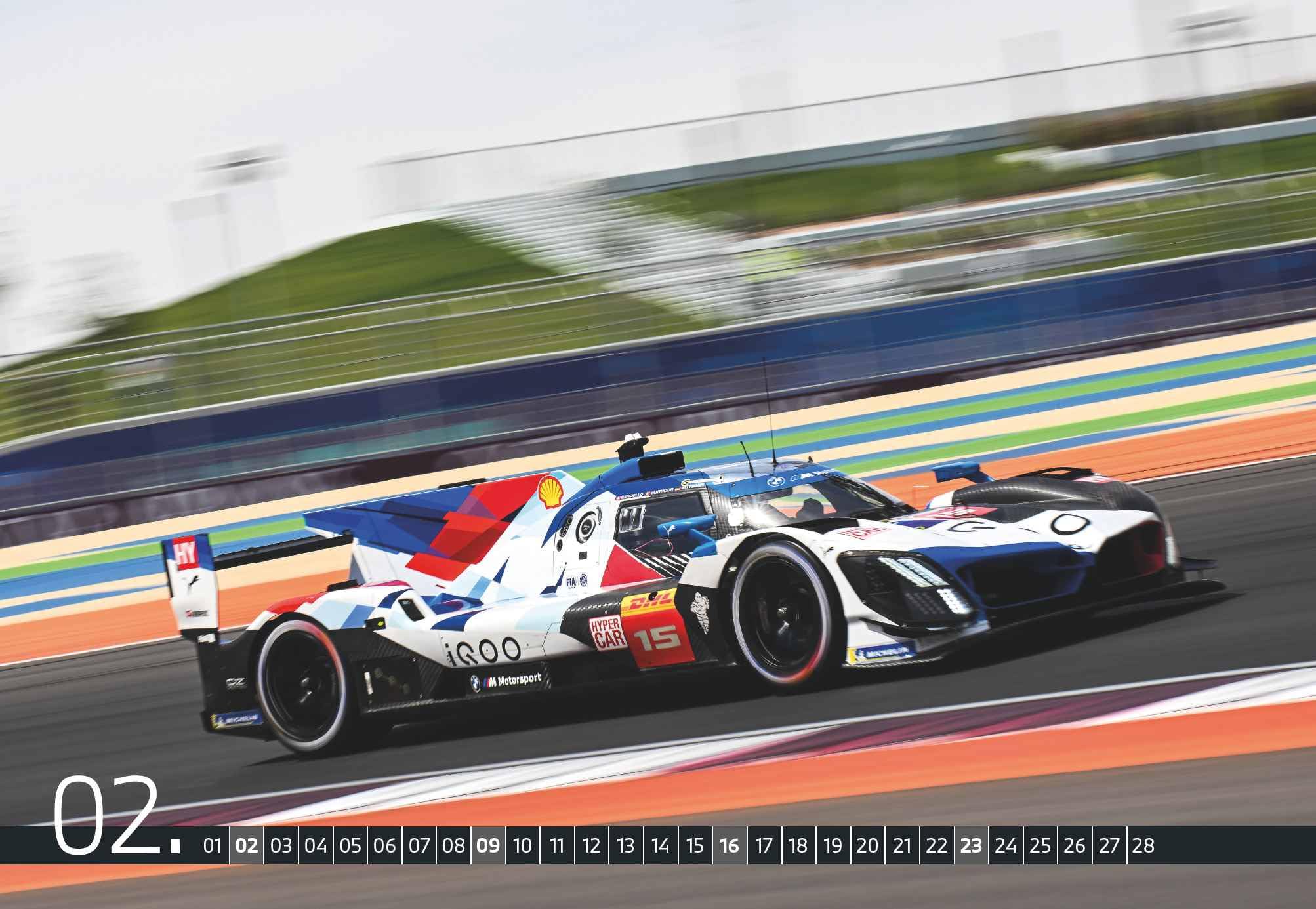 arti promotion, BMW M Motorsport 2025 Wall Calendar, 49.5 x 34.2 cm, Calendar with Rapid Images of the BMW Motorsport Forge - Image 3
