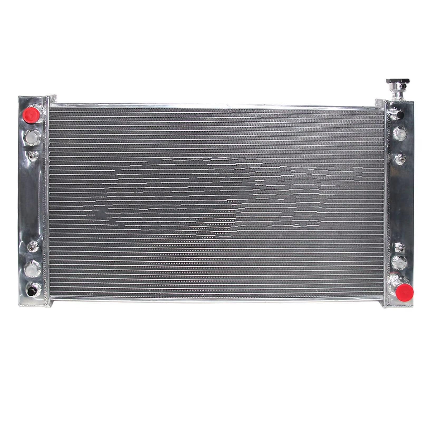 Kit intercooler avant Radiateur Refroidissement Voiture Pour Chevy, Pour K1500 1988 1989 1990 1991 1992 1993 1994 1995 52470422, Radiateur Moteur, Transmission Manuelle