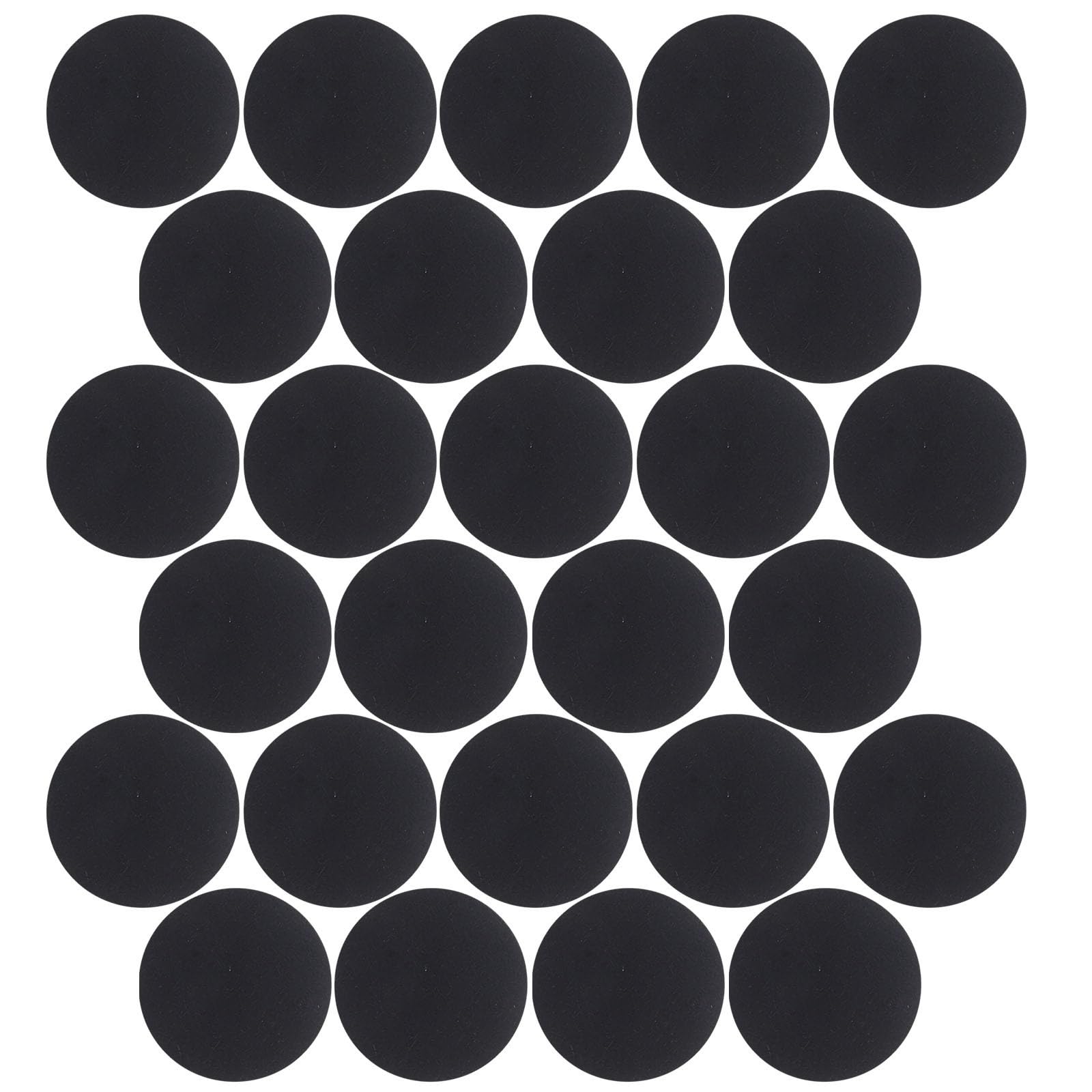 Pegatinas de fieltro autoadhesivas GALPADA con 500 círculos negros de fieltro para manualidades