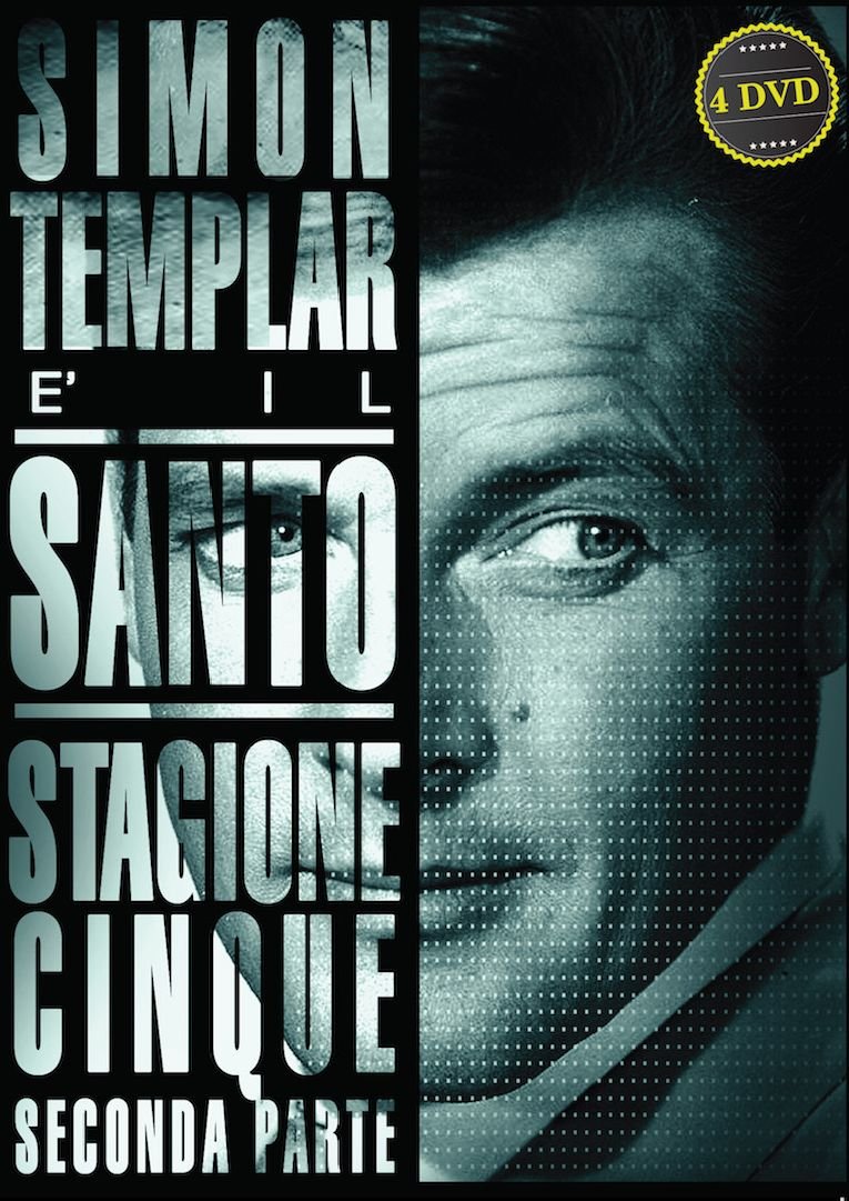 Il Santo - Stagione 05 #01 (Eps 14-27), serie clásica en 4 DVD de Italia