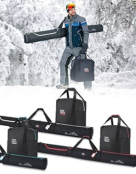 Amazon.co.jp: KEMIMOTO スキーケース&ブーツバッグ【2個セット