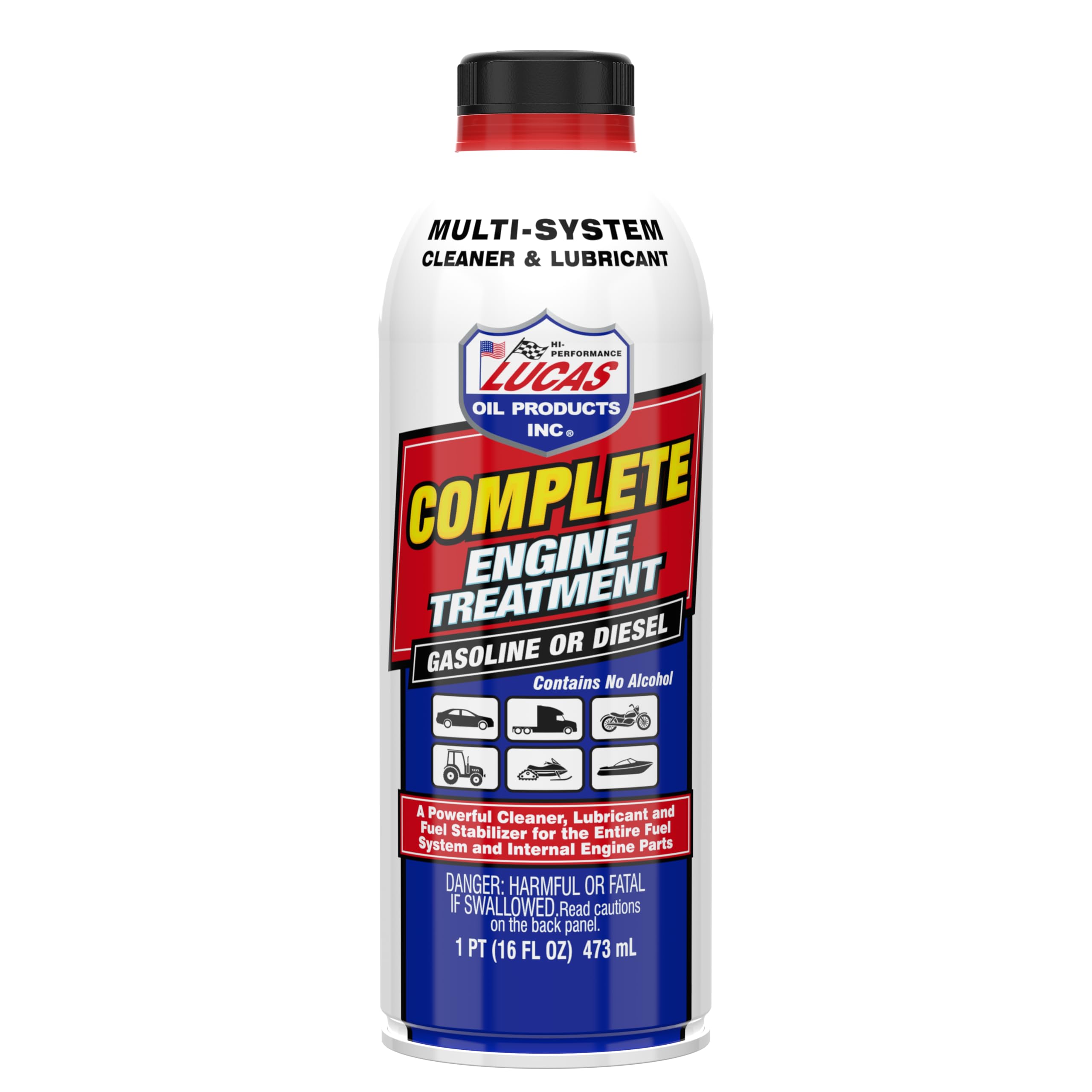 Lucas Oil 10016 Complete Engine Treatment - 16 Ounce