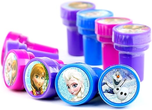 Disney Frozen Self-Inking stamps / Stampers Party Favors (10 Counts)