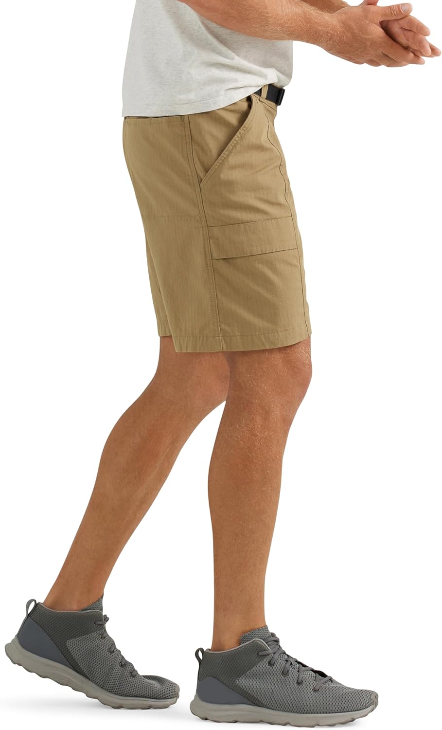 ATG by Wrangler Mens Relaxed Fit Belted Canyon Cliff Shorts - Image 4