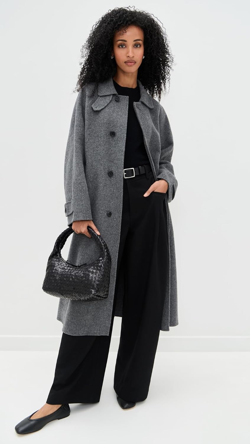 DUNST Women's Muffler Mac Coat - Image 5