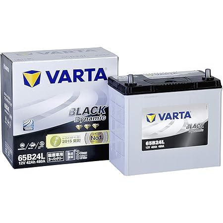 Amazon Varta Black Dynamic 国産車用バッテリー 65b24l L238mm W129mm H227mm カー バッテリー 車 バイク