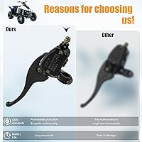 Vista 5 de Palanca de cilindro maestro de freno delantero izquierdo para Polaris ATV Sportsman 300 335 400 450 500 550 570 600 700 800 850 Magnum 325 330 425