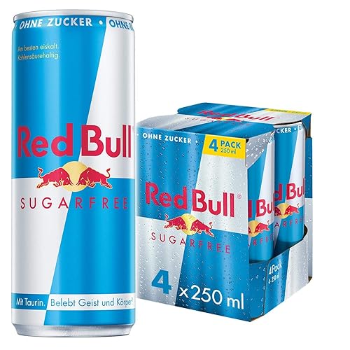 Red Bull Sugarfree, 4-Pack