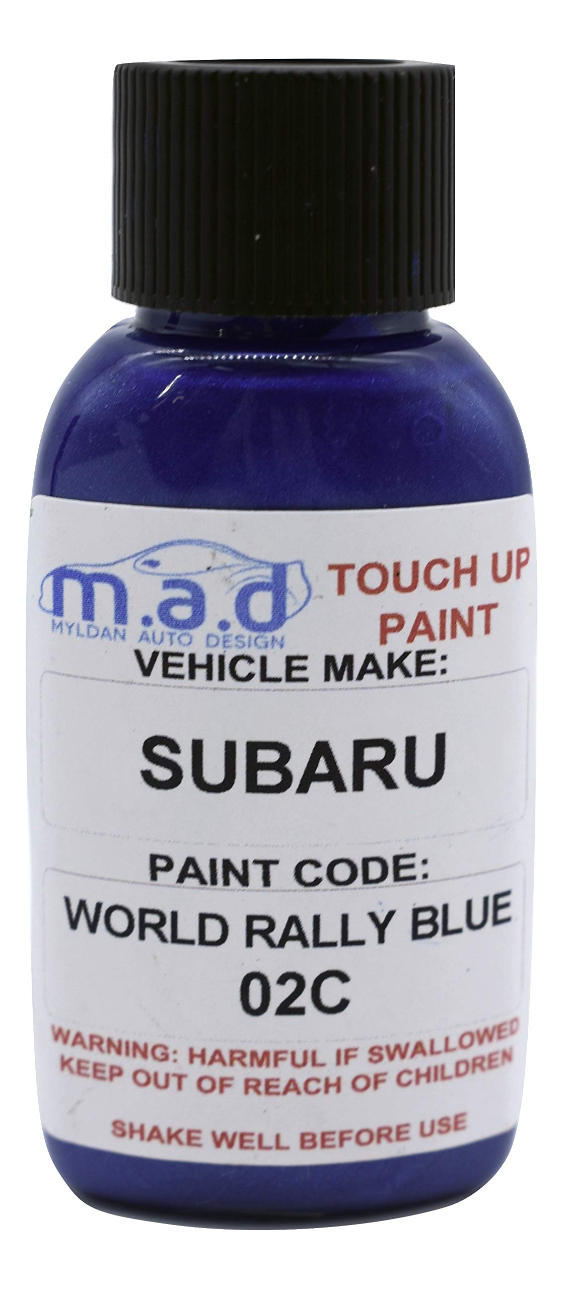 Paint for SUBARU WORLD RALLY BLUE 02C PAINT TOUCH UP KIT 30ML IMPREZA STI WRX FORESTER ETC