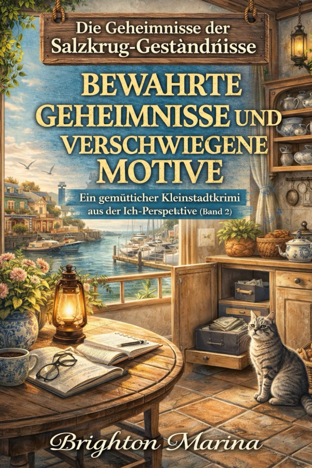 BEWAHRTE GEHEIMNISSE UND VERSCHWIEGENE MOTIVE: Ein gemütlicher Kleinstadtkrimi aus der Ich-Perspektive (Band 2) (Die Geheimnisse der Salzkrug-Geständnisse)