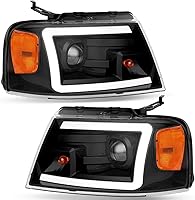 Vista 32 de oEdRo Ensamble de faros Compatible con 2005-2010 Chevy Cobalt / 2007-2010 Pontiac G5 / 2005-2006 Pursuit Reemplazo de faro Carcasa de cromo