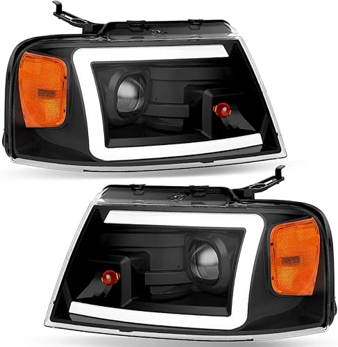 Miniatura 163 de oEdRo Faros delanteros compatibles con Ford F150 / 06-08 Lincoln Mark LT Pickup 2004, 2005, 2006, 2007, 2008, Ford F150 / 06-08 Lincoln Mark LT OE