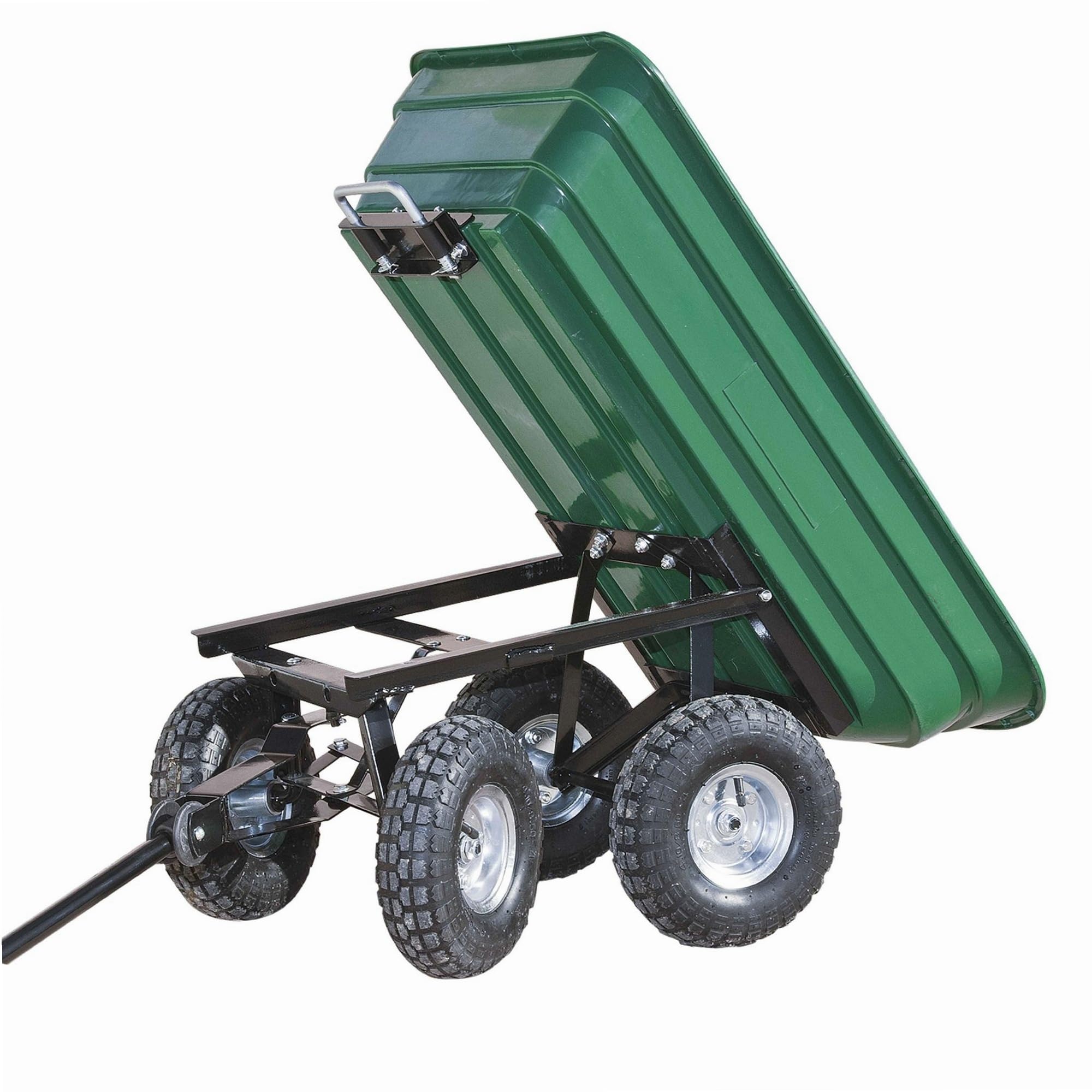 WERKA PRO Carrello rimorchio da Giardino 52 Litri