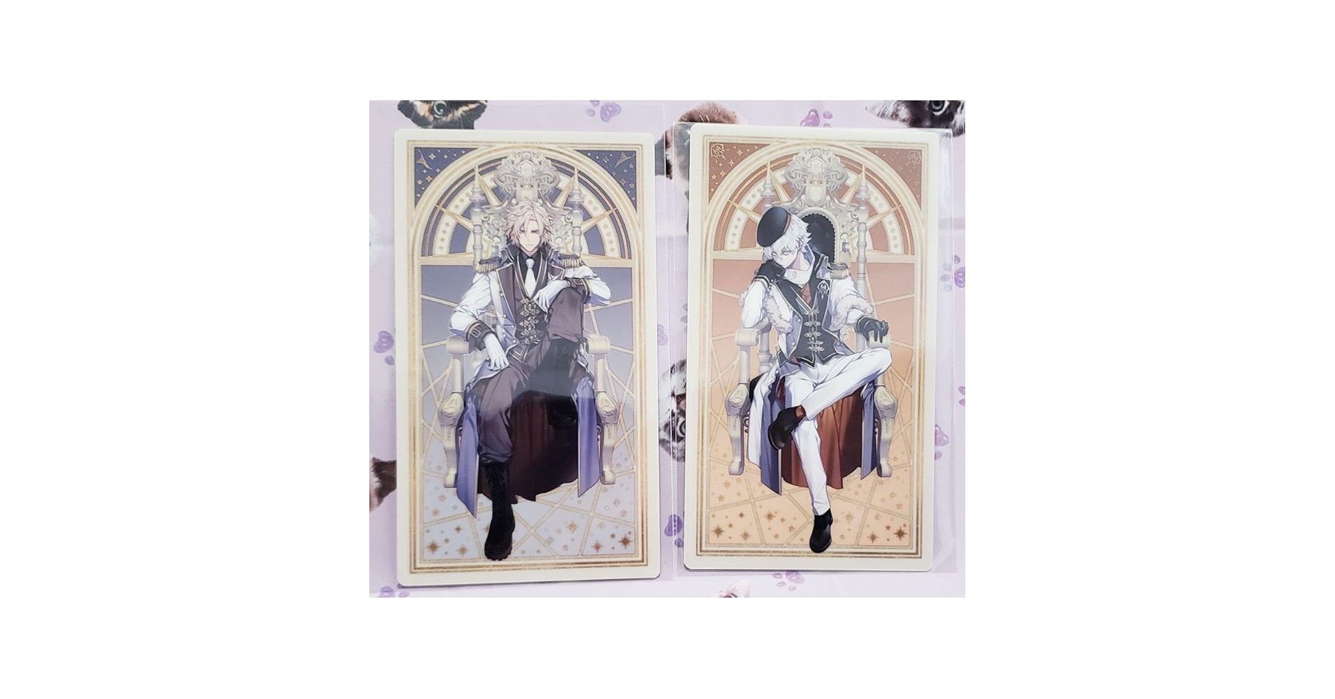 FGO デイビット　アクリルスタンド　タロット風カード バッジ　AGF2023 Amazon.co.jp: FGO デイビット カドック タロット風カード 2023