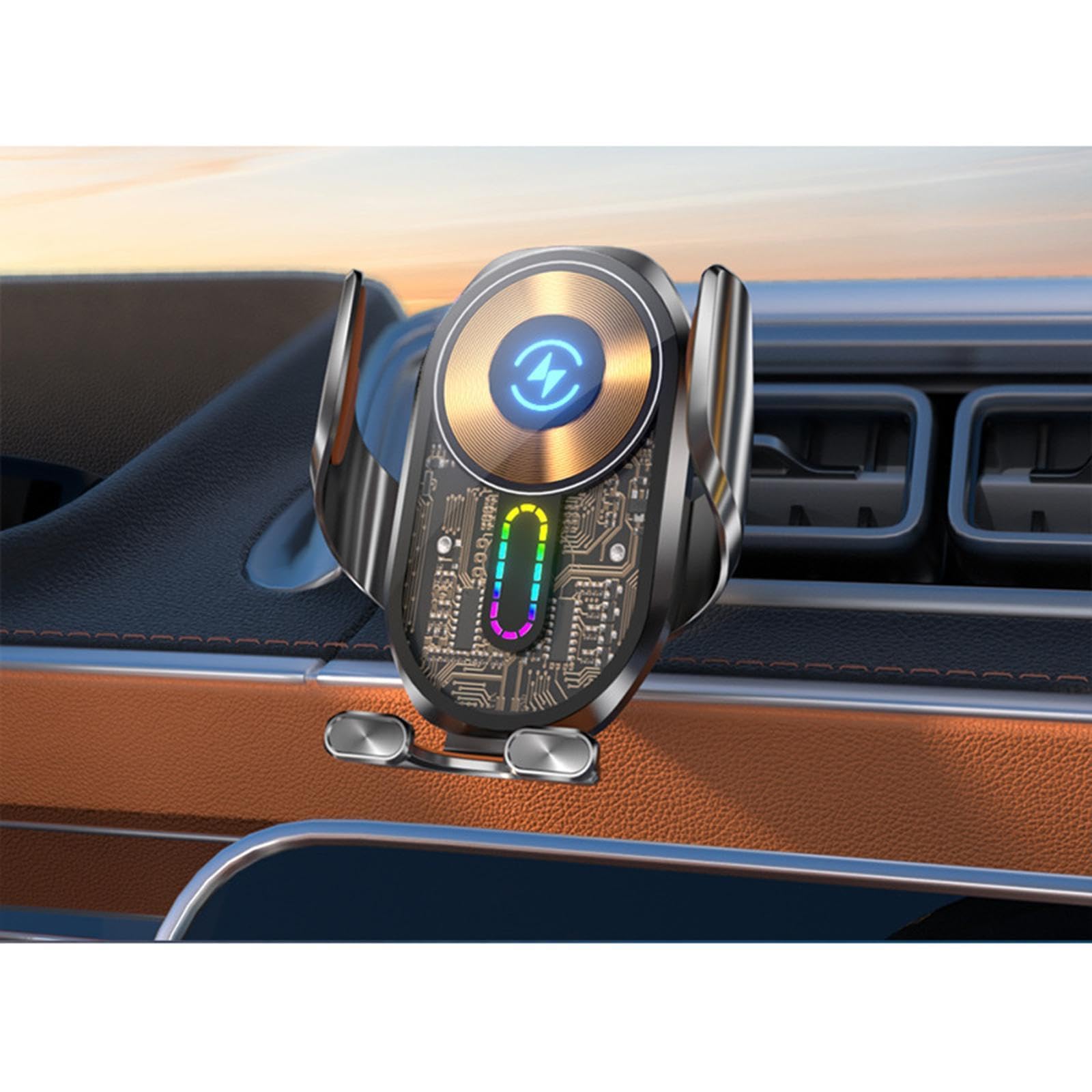 Porta Cellulare Auto per Toyota Corolla Cross XG10 Hybrid 2022-2024, Supporto per Telefono Cellulare per Auto con Guida a Sinistra, Clip per Bocchetta dell'Aria