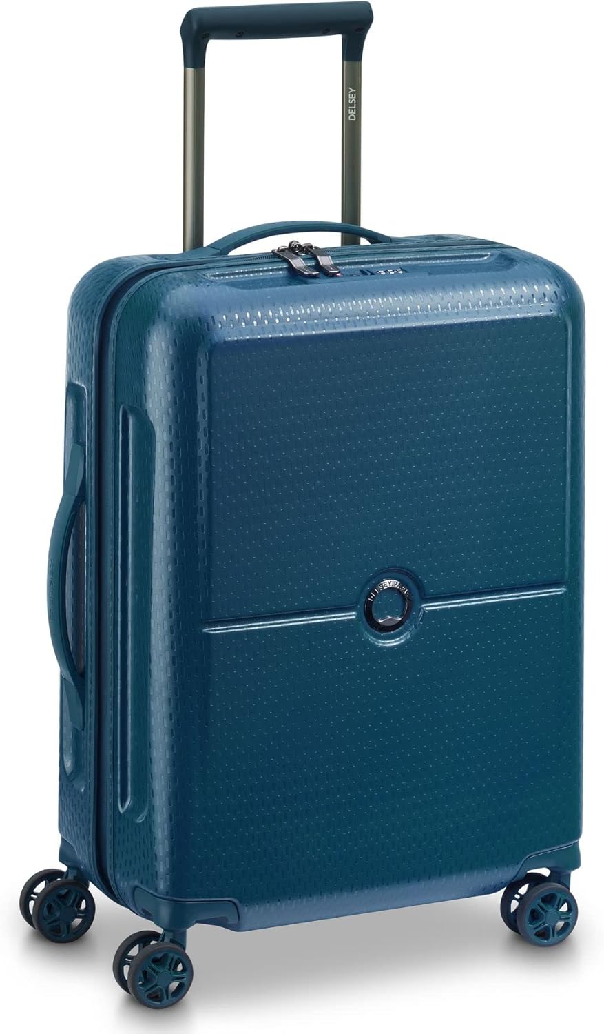 review DELSEY Paris Unisex-Adult's Suitcase, Night Blue, cabine Slim (55 cm-35 L)