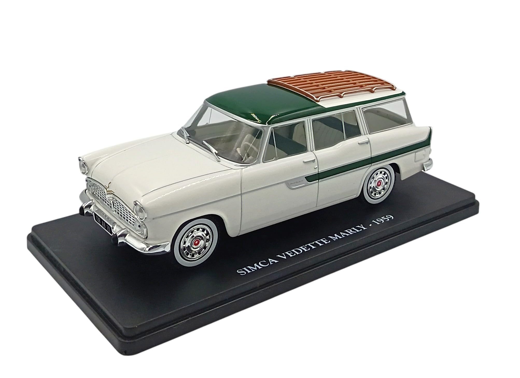 OPO 10 Modellino da Collezione in Scala 1/24 Compatibile con Simca Vedette Marly (1959) VC081