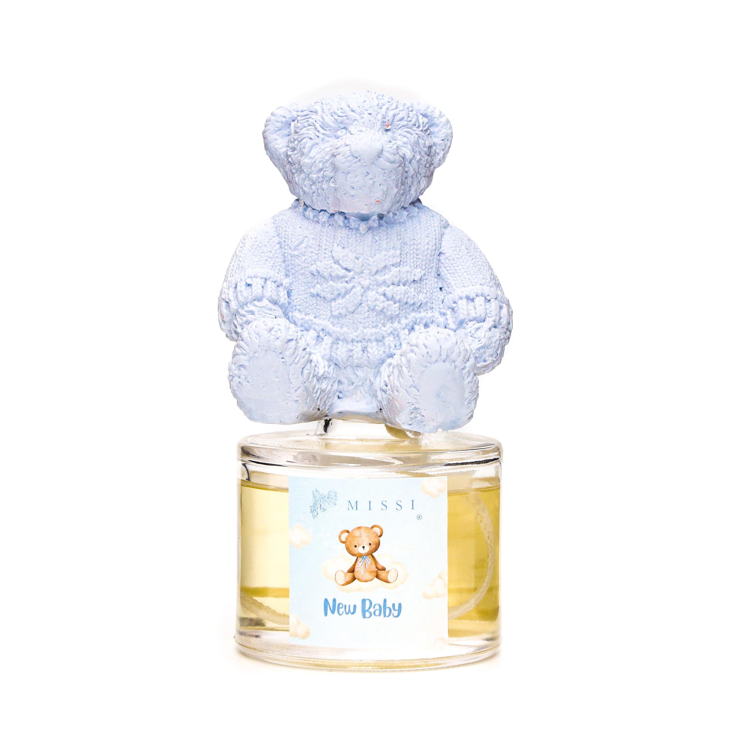 MİSSİ 100 ml Mavi Ayıcık Seramik Taşlı New Baby Oda Kokusu