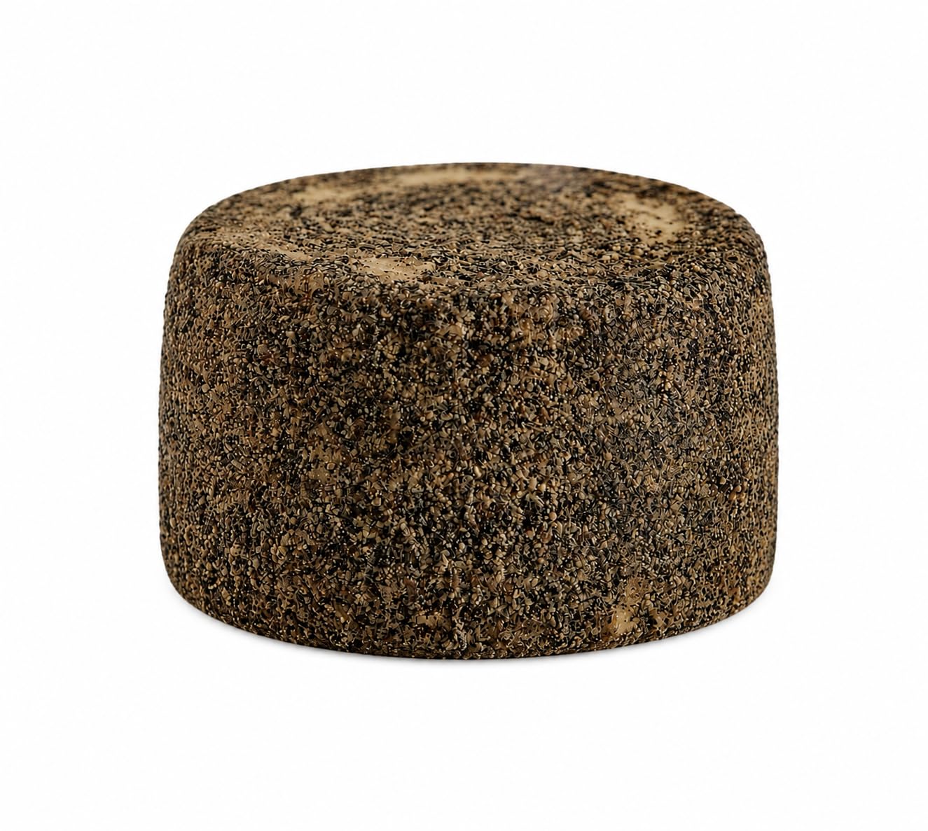Formaggio Nero di Sicilia | Queso típico siciliano de cabra y oveja | 450 gr | Madurado en corteza con pimienta negra | Queso italiano