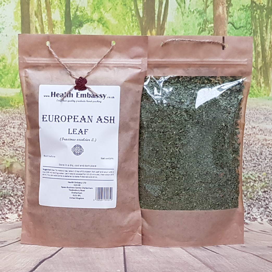 Health Embassy European Ash Leaf | Fraxinus excelsior L | Herbal Tea (100g)