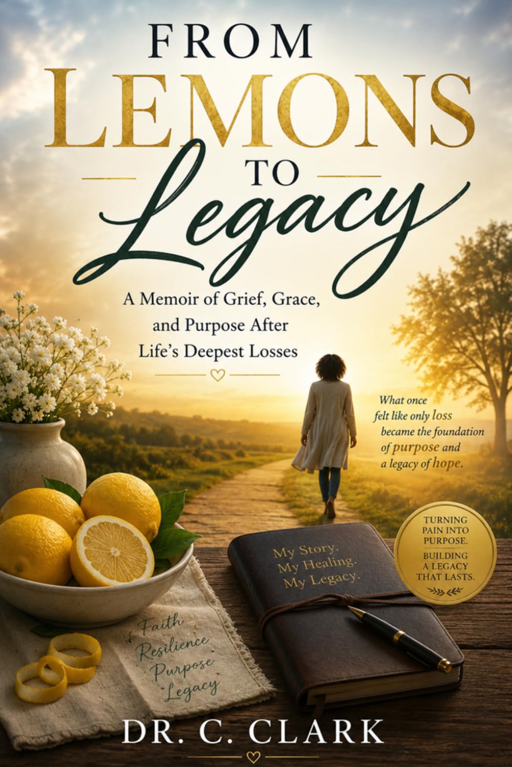 FROM LEMONS TO LEGACY: A MEMOIR OF GRIEF, GRACE, AND PURPOSE AFTER LIFE’S DEEPEST LOSSES