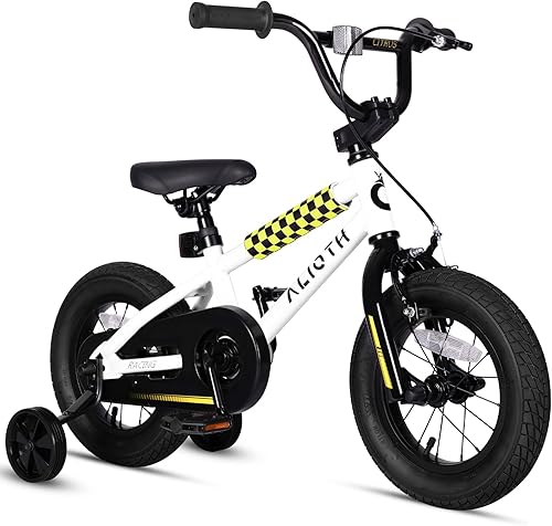 Miniatura 16 de BMX Style 12, 14, 16 pulgadas, ruedas de entrenamiento para niños, bicicleta de 20 pulgadas con soporte para niños y niñas de 2 a 14 años, posavasos