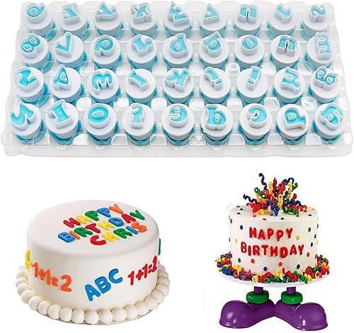 Juego de 26 sellos de galletas para impresión, cortadores de galletas, letras del alfabeto, fondant, pasteles, galletas, forma de letra, bricolaje,