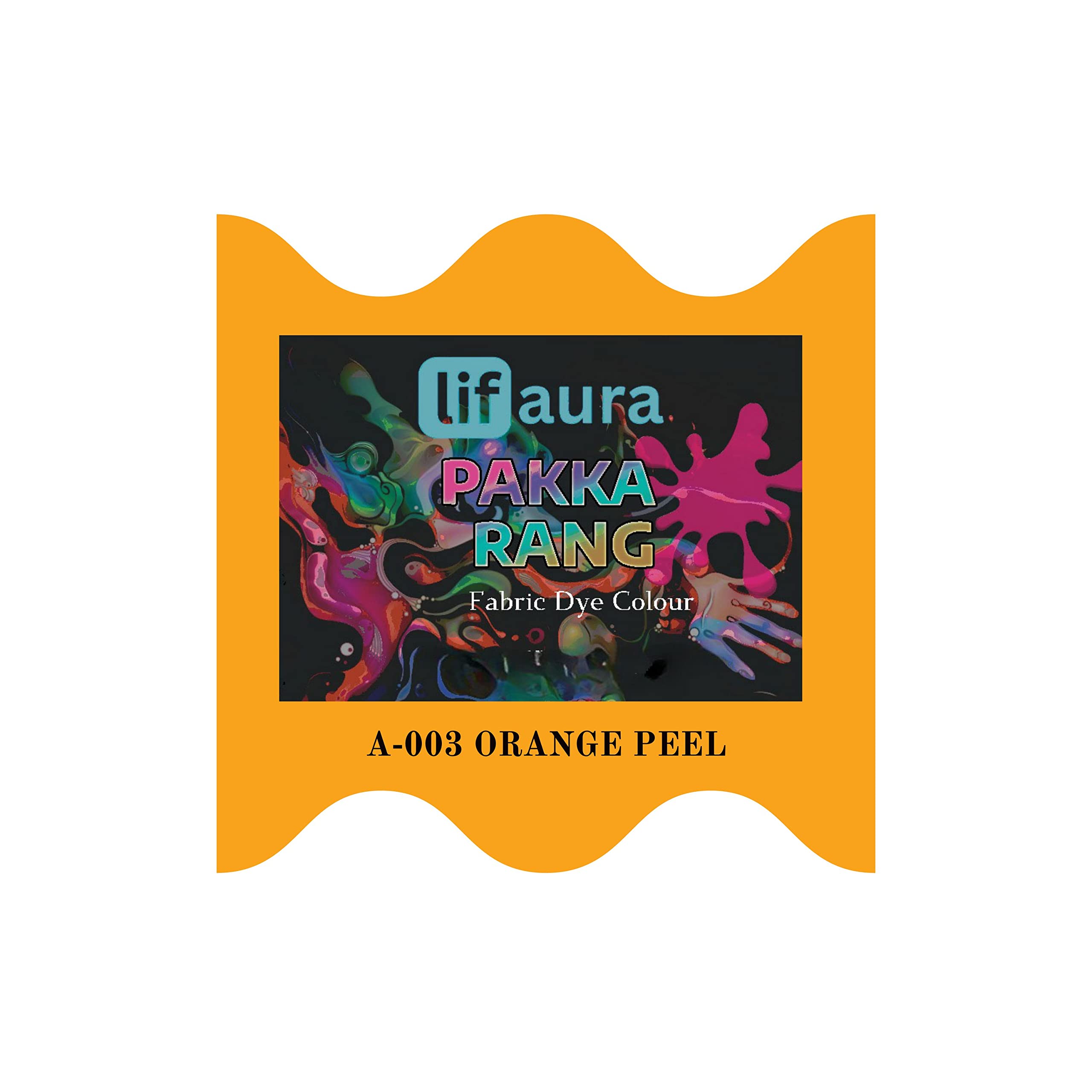 Prokart Lifaura Pakka Rang Fabric Dye Colour Natural dye for Fabric Pack of 5 Sachets ShadeA-03: Orange Peel (Same Color) (5g Each 25g Pack), Prokart Lifaura Pakka Rang-image-20