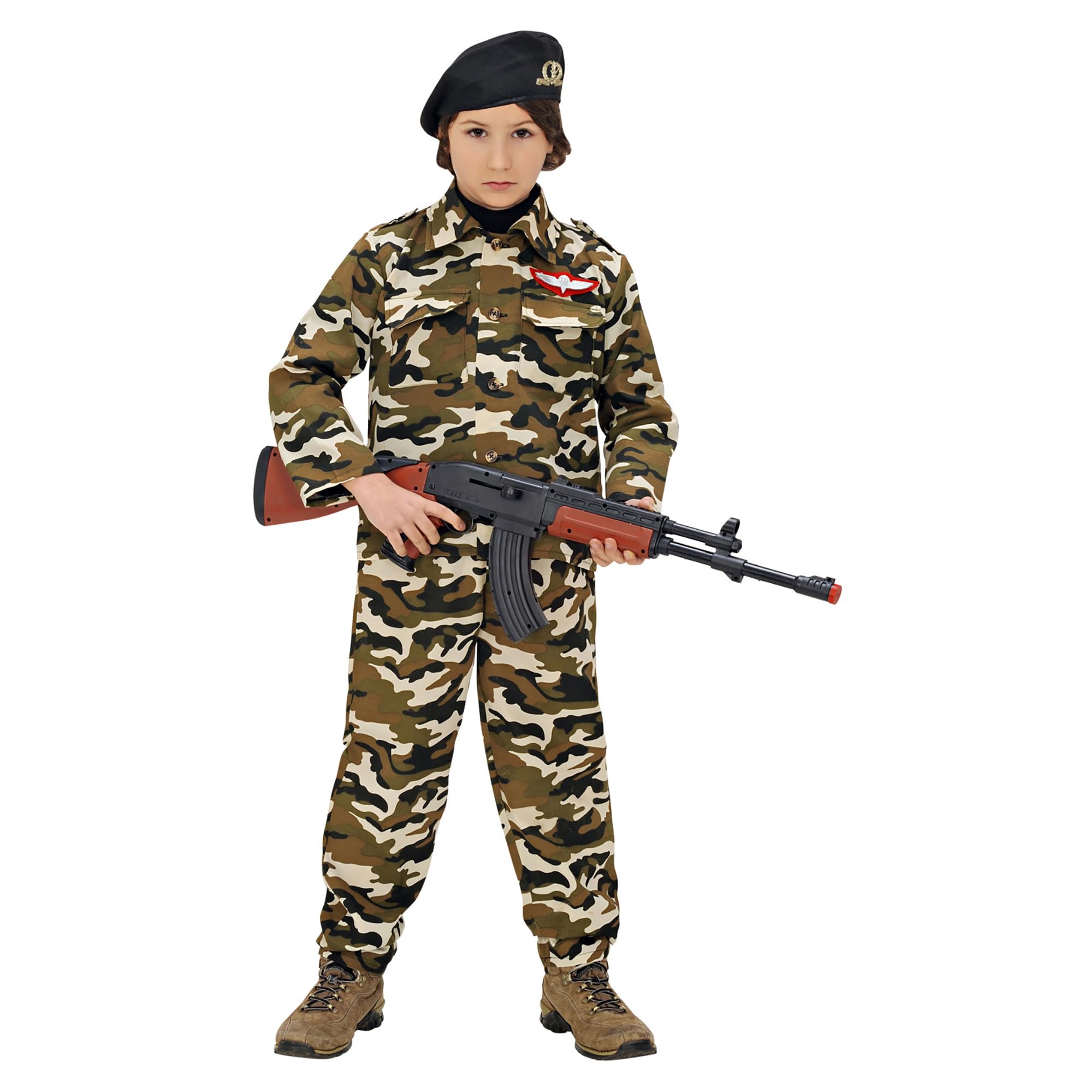 W WIDMANN MILANO Party Fashion - Children's Soldier Uniform Military Fancy Dress Costume