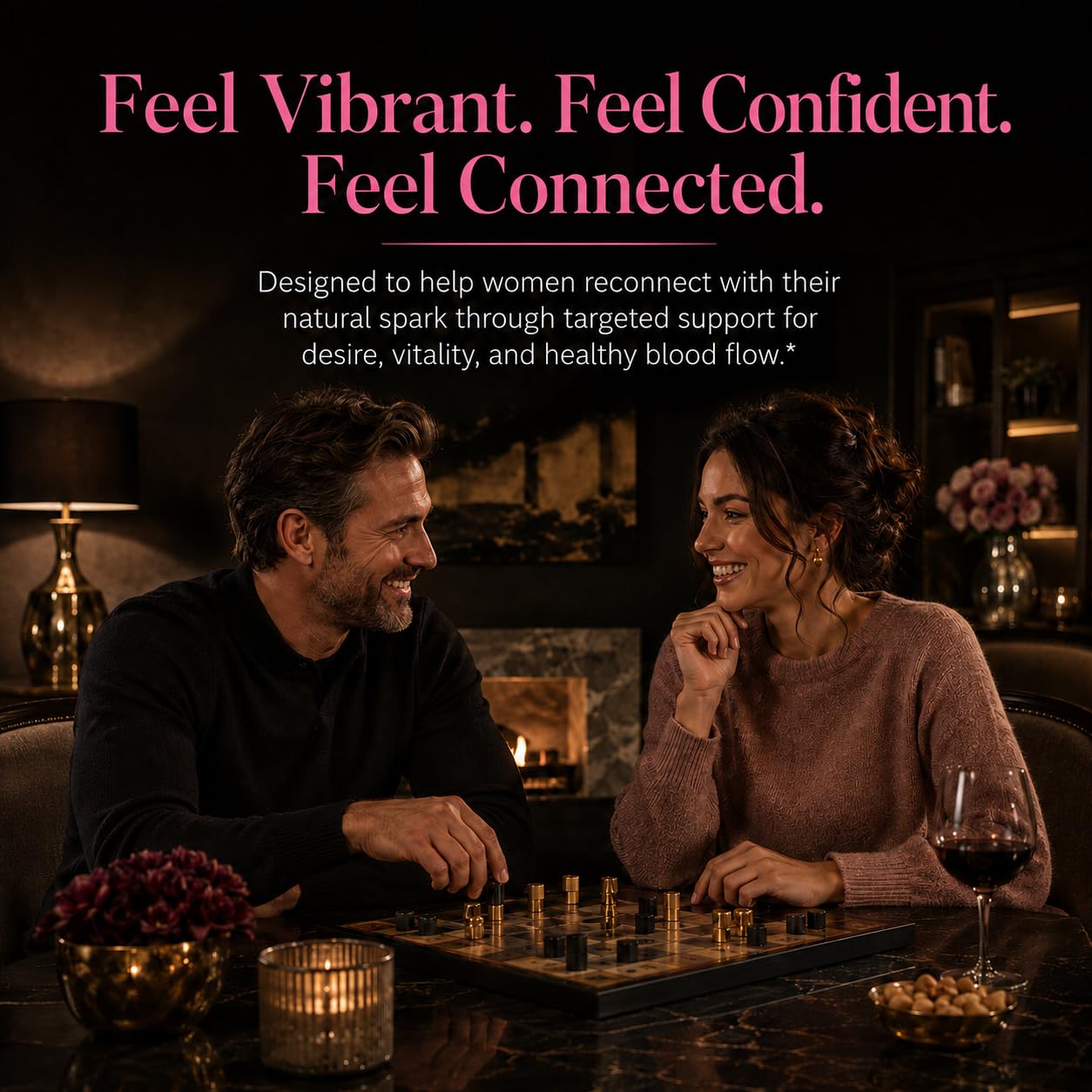 || G L O W || Premium Libido Support for Women - Assists Female Drive, Passion, Hormones, Blood-Flow, Energy - 9 Ingredients - Horny Goat Weed, Maca, Longjack & More - 3rd Party Tested - 60 Caps — Amazon image 4