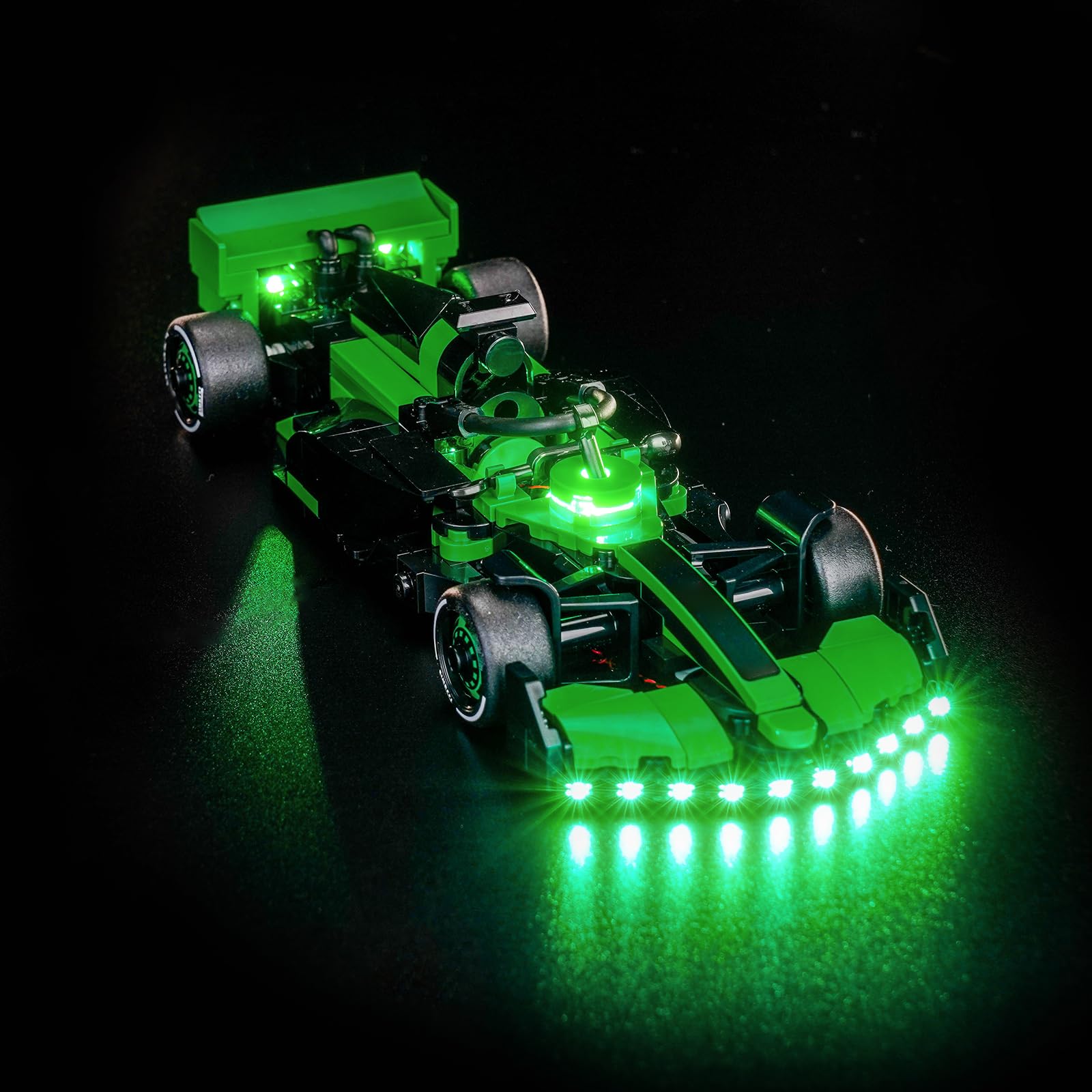BrickBling Light Only, Compatible with Lego Speed Champions Kick Sauber F1 Team C44 - Not Come with Car (77247)