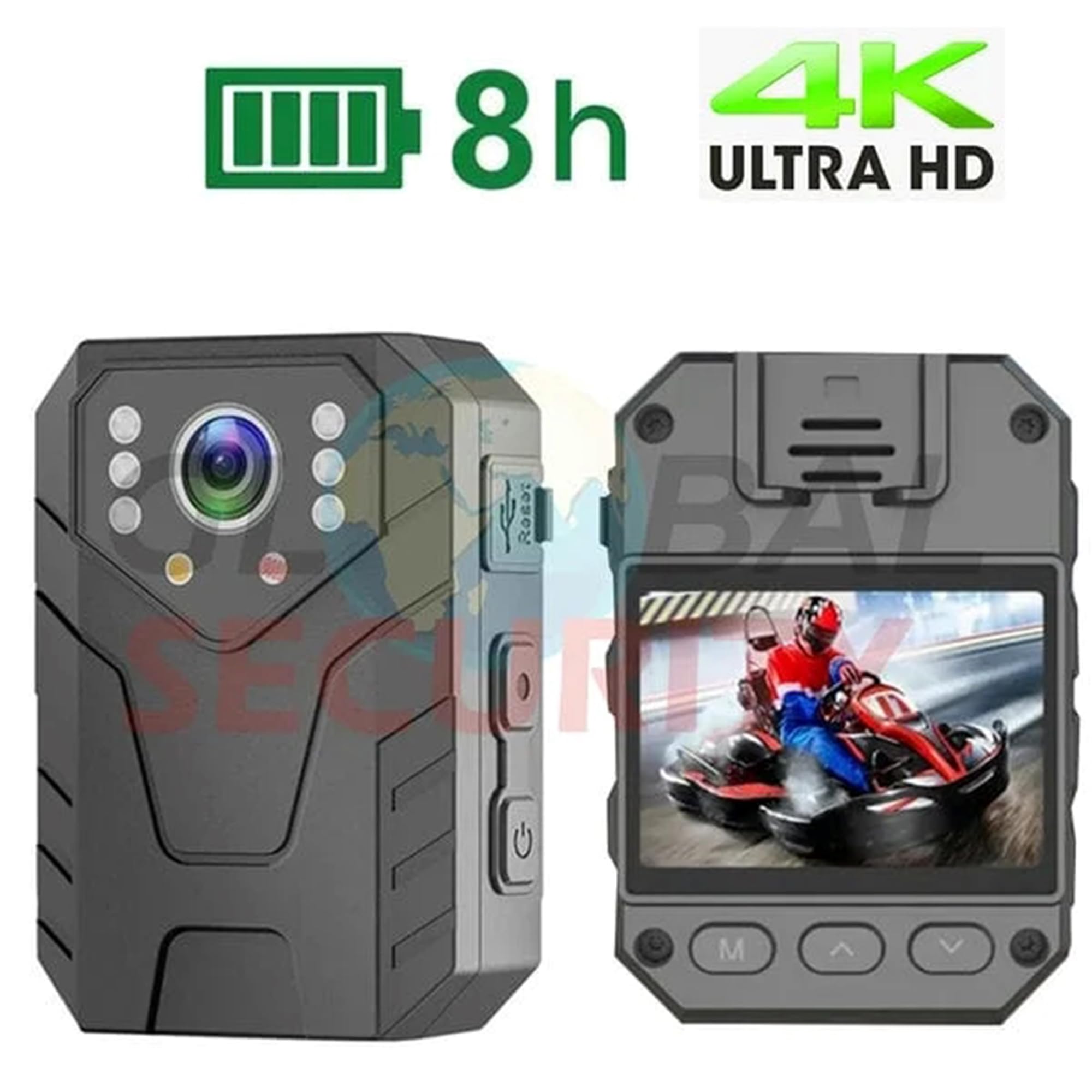 Body Cam Mini kamera noktowizyjna, nagrywarka wideo