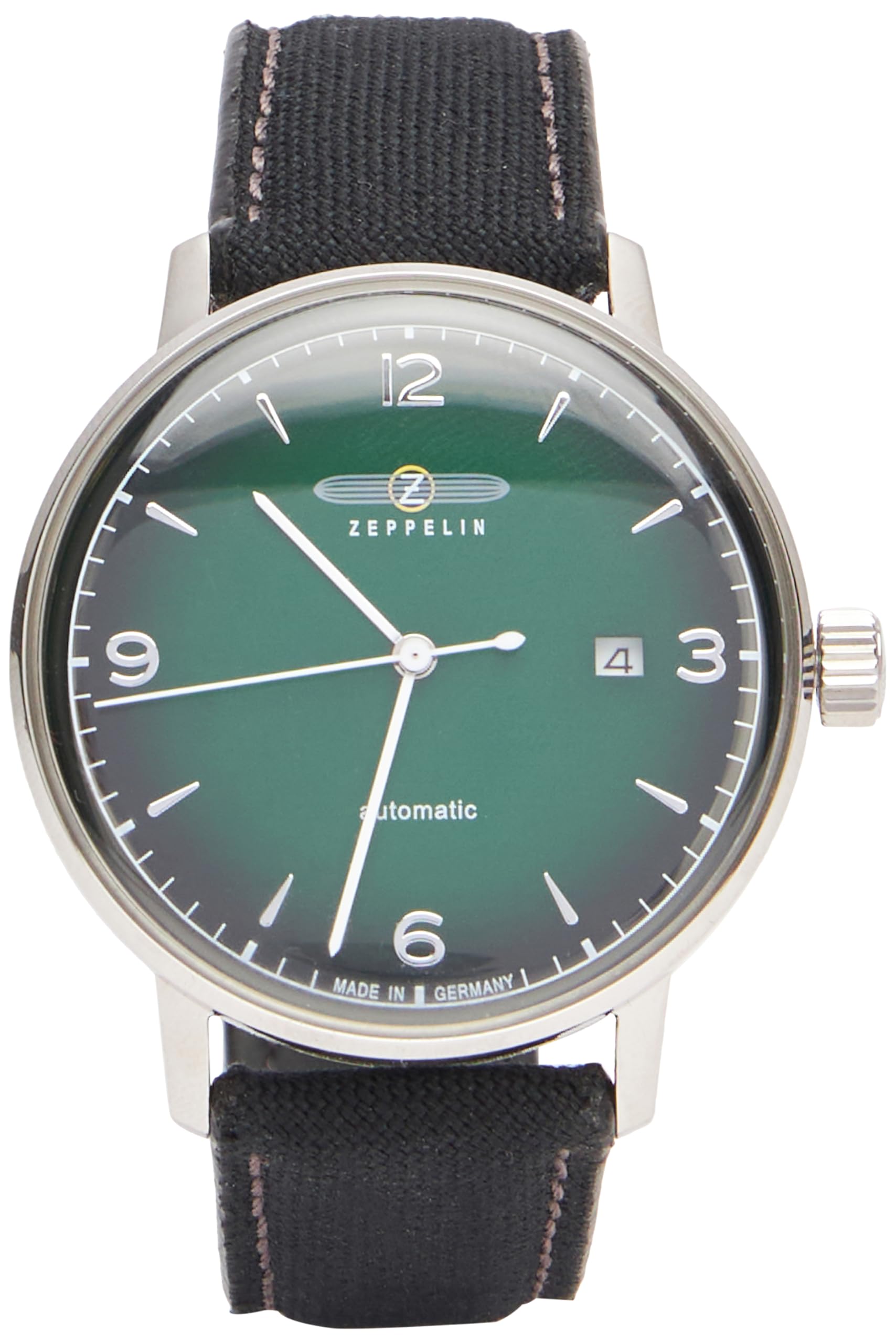 Zeppelin Rubber Men Automatic Analog Watch With Date And Sea Strap, Green Dial, Black Band (B0CBSGM4TY) Amazon Price History, Amazon Price Tracker