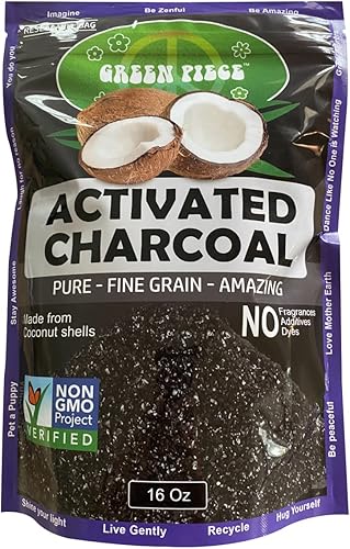 Green Piece Bolsas purificadoras de aire de grano puro de carbón activado Ambientadores para niños y mascotas Bolsa resellable hecha por Green