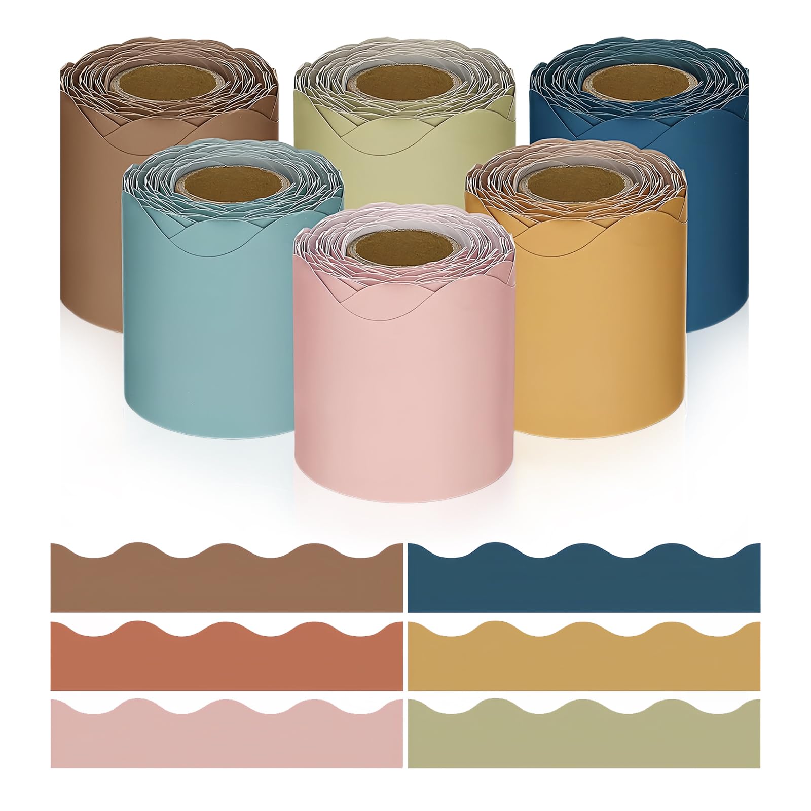 LLHONG Bulletin Board Borders，Decorative Stickers, Classroom & Office Decor