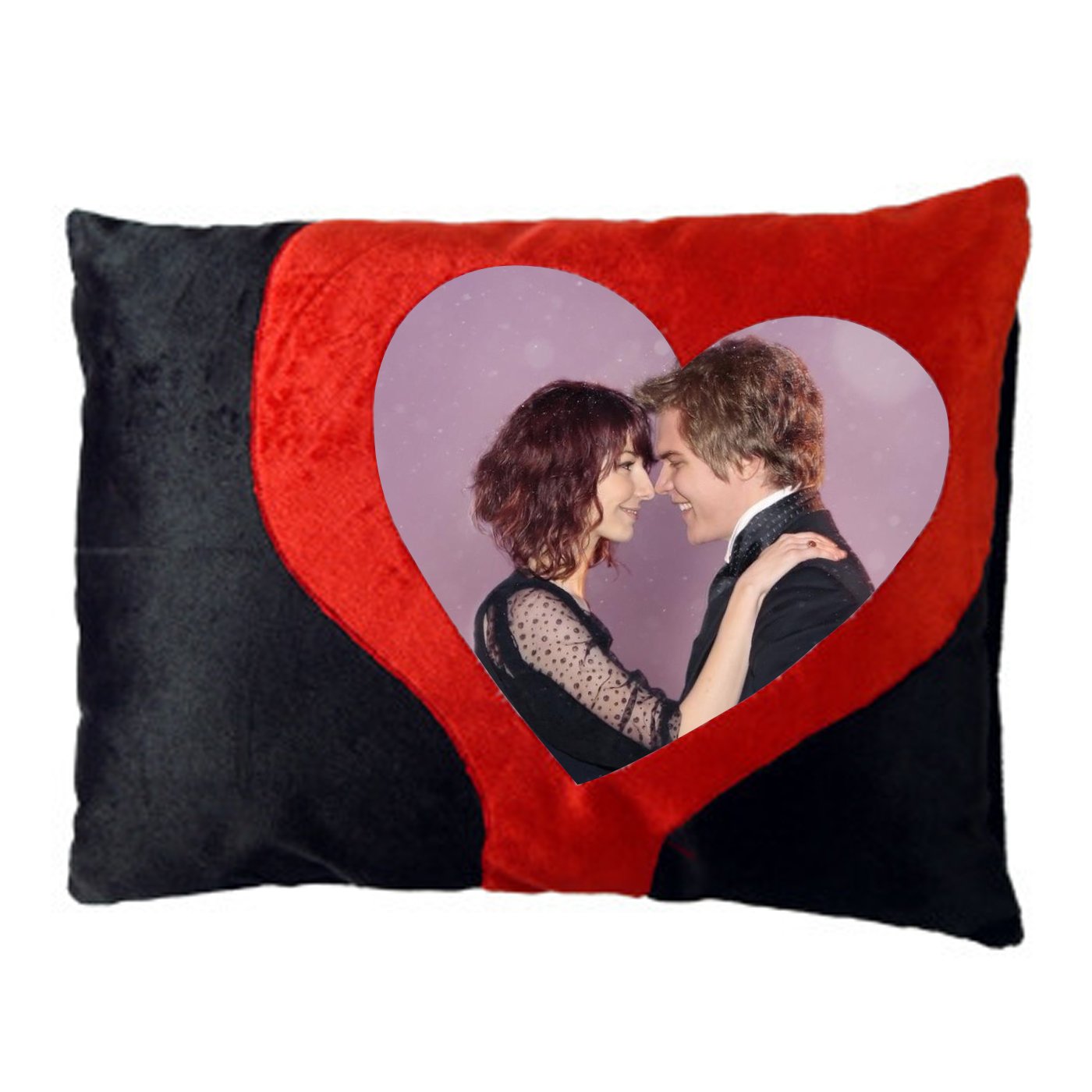 Mojolo Personalized Rectangle Pillow Cushion Cover with Filler-image-20
