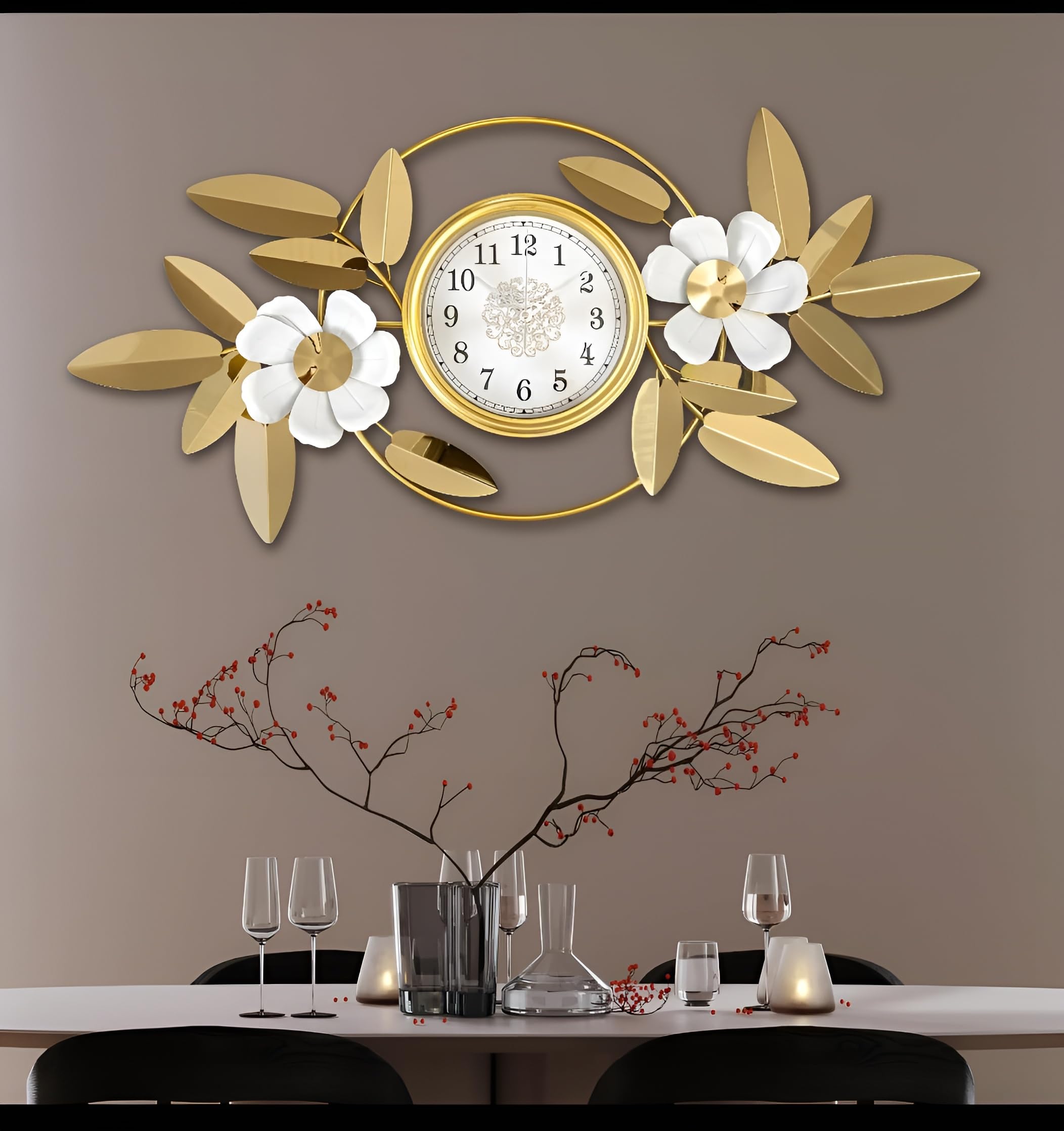 Art House Designer Wall Clock - Steel & Acrylic -7 Art House Designer Wall Clock - Steel & Acrylic -7
