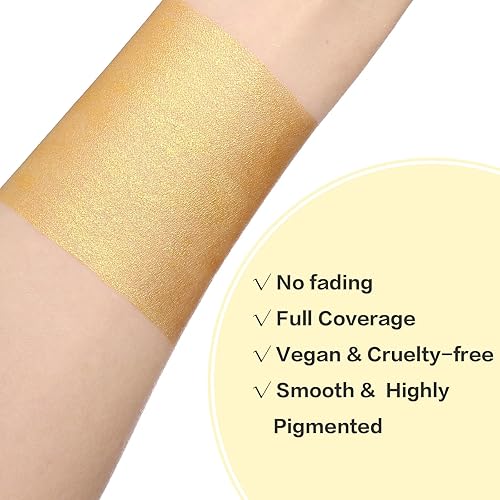 Vista 42 de BADCOLOR Pintura facial mezclable con crema negra para adultos, niños, ojos, softbol, fútbol, béisbol, deportes, no tóxica, hipoalergénica