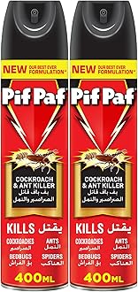 Cockroach & Ant Killer Spray 400 ml x2