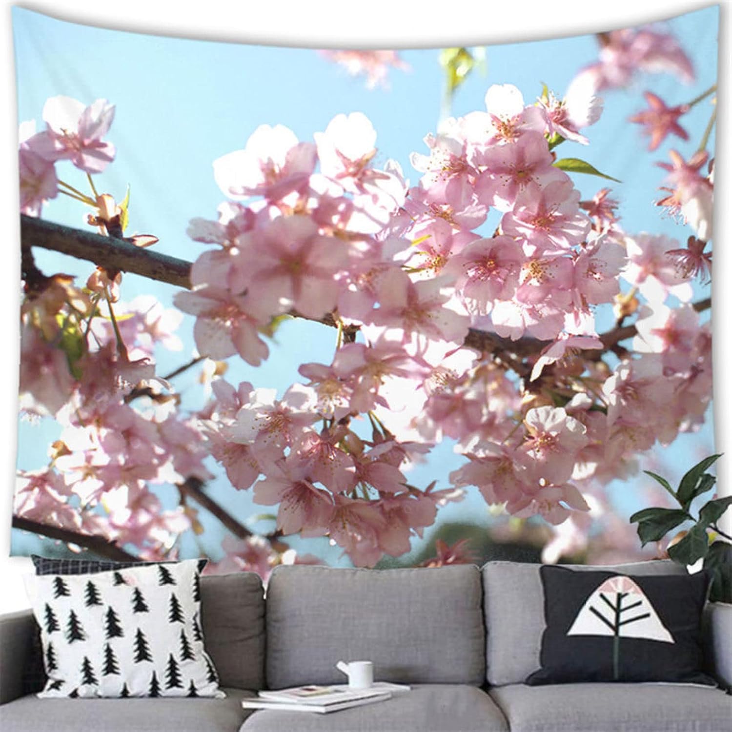 タペストリー 富士山 桜 おしゃれ プレゼント サプライズ クラシック 気分 インテリア 壁掛け 230 180 壁飾り 暖簾 パーティー デザイン 雰囲気 壁吊り 間仕切り 正月飾り 部屋用 エスニック 注目ブランドのギフト